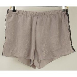 New Cozy Rozy Women's Sz XL Mauve Textured Lightweight Rayon Sleep Lounge Shorts